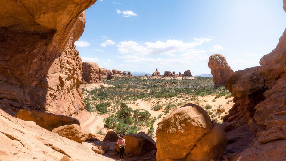 Double Arch, Utah. Foto Unsplash