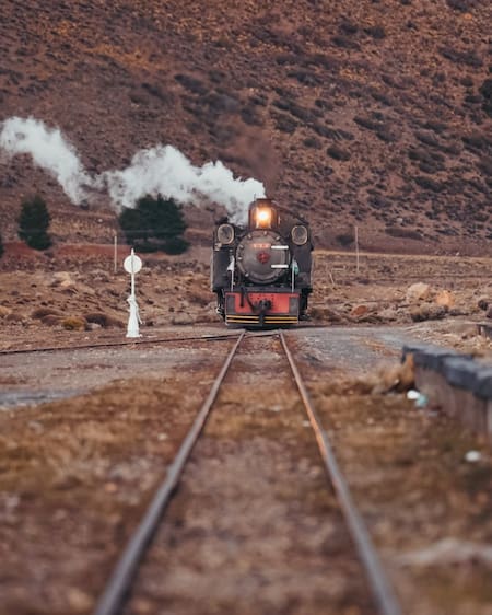 Tren La Trochita. Foto: Instagram turismoesquelok.
