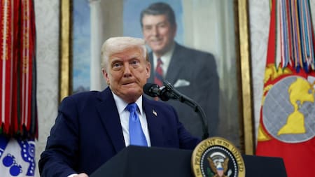 Donald Trump, presidente de Estados Unidos. Foto: Reuters (Evelyn Hockstein)