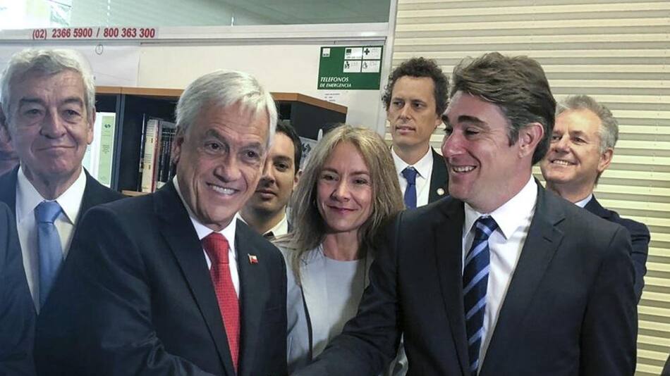 Javier Iguacel y Sebastián Piñera (NA)