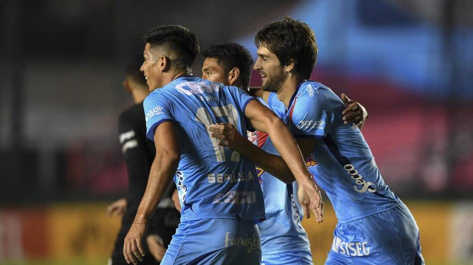 Festejo de Arsenal en la Copa Sudamericana, AGENCIA NA