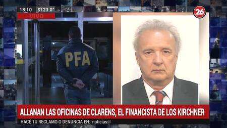 Cuadernos de corrupción K: allanamiento en Inverness, la financiera de Ernesto Clarens