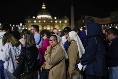Último adiós al Papa Francisco en el Vaticano. Foto: REUTERS.