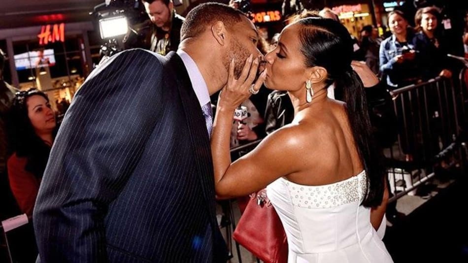 Will Smith con su esposa Jada Pinkett
