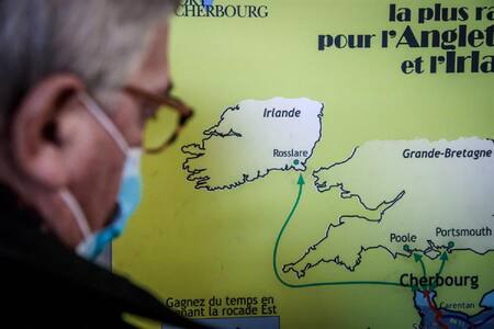 Mapa de Irlanda. Foto: EFE