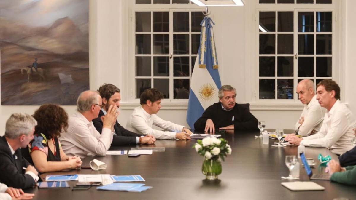 Cuarentena: Alberto Fernández acordó con Kicillof y Rodríguez Larreta una estrategia común para el transporte público del AMBA