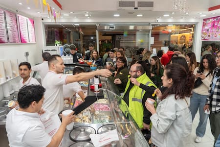 Semana del helado artesanal. Foto: AFADHYA