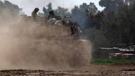 Guerra en Gaza. Foto: EFE.