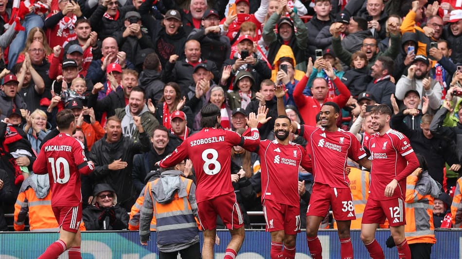 Premier League, Liverpool vs Everton.