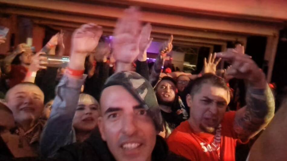 "El imperio contraataca", la reunión neonazi de Mexico. Foto: Captura de video