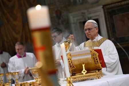 León XIV. Foto: Vaticano/Simone Risoluti.