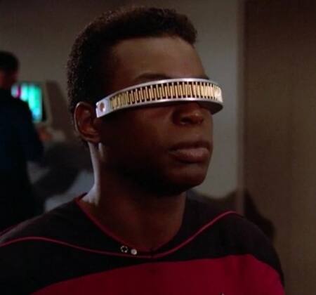 Geordi La Forge, personaje de Star Trek. Foto: X