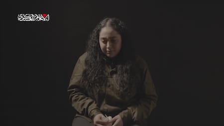 Liri Albag, soldado israelí retenida por Hamás. Foto: captura de pantalla