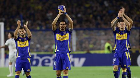 Edinson Cavani, capitán de Boca Juniors. Foto: Reuters (Gonzalo Colini)