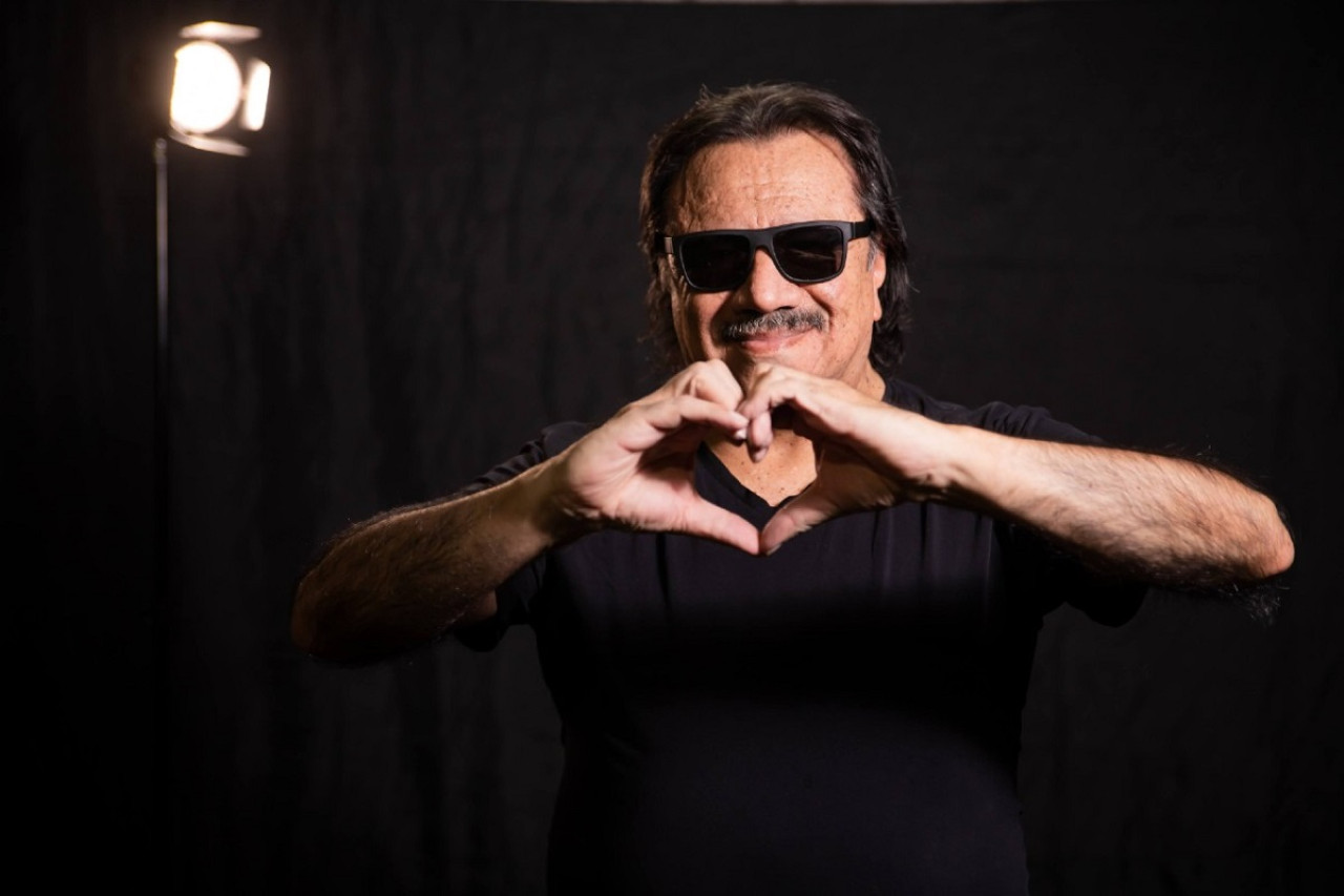 El cuartetero Ángel Eduardo "El Negro" Videla. Foto: La Voz.