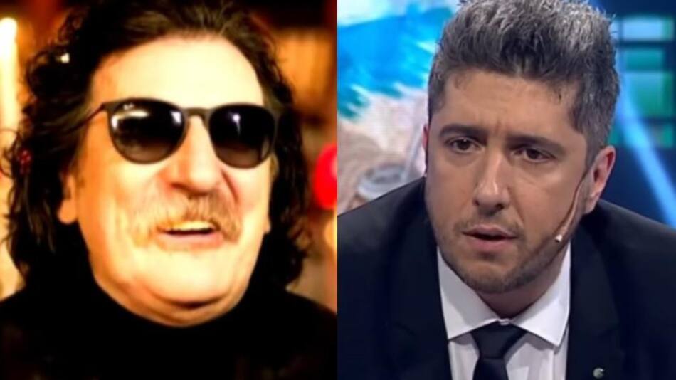 Jey Mammón y Charly García, foto NA