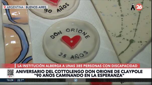 Aniversario del Cottolengo Don Orione: 90 años caminando en la esperanza