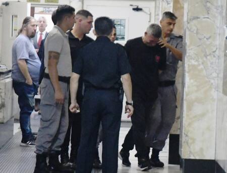 Traslado de Marcelo Corazza. Foto: Télam