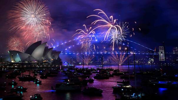Video: Australia, China y Japón le dieron la bienvenida a 2025 con un impresionante show de fuegos artificiales