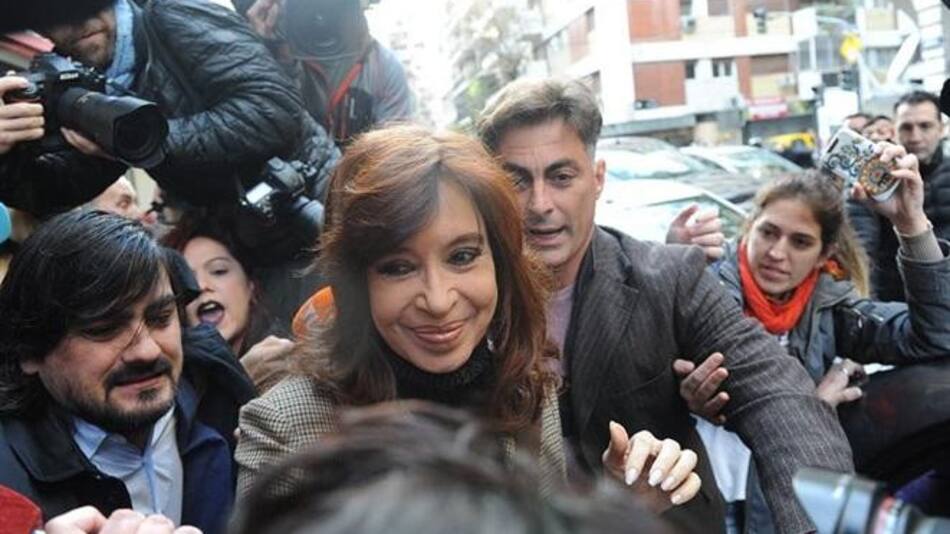 Cristina Kirchner - rumbo a Comodoro Py