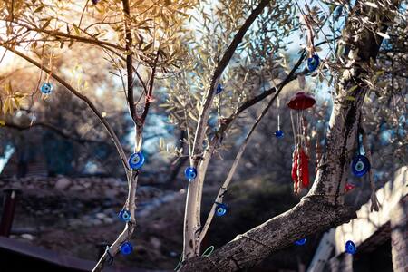 Ojo turco; mal de ojo; envidia. Foto: Unsplash.