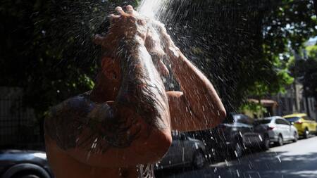 Calor, clima, ola de calor. Foto: Reuters/Tita Barros
