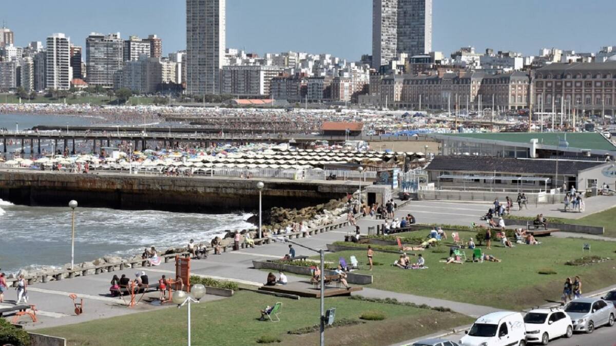 Mar del Plata. Foto: NA
