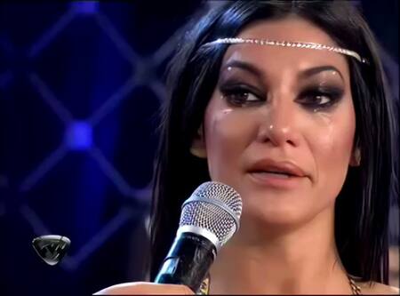 Silvina Escudero, afectada por la devolución de Moria Casán. Foto: Youtube (captura de pantalla).