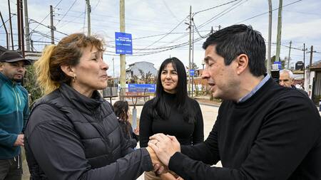 Nardini destacó la obra pública en Malvinas Argentinas.