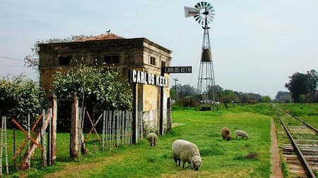 Carlos Keen: tradición y gastronomía. Foto: NA.