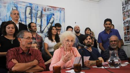 Abuelas de Plaza de Mayo, Estela de Carlotto, recuperación de nieta 129, NA