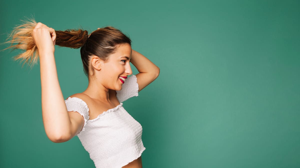 Cola de pelo efecto lifting