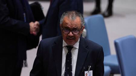 Tedros Adhanom Ghebreyesus, director de la OMS. Foto: Reuters.