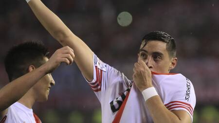 Ramiro Funes Mori, muy cerca de volver a RIver. Foto: NA.