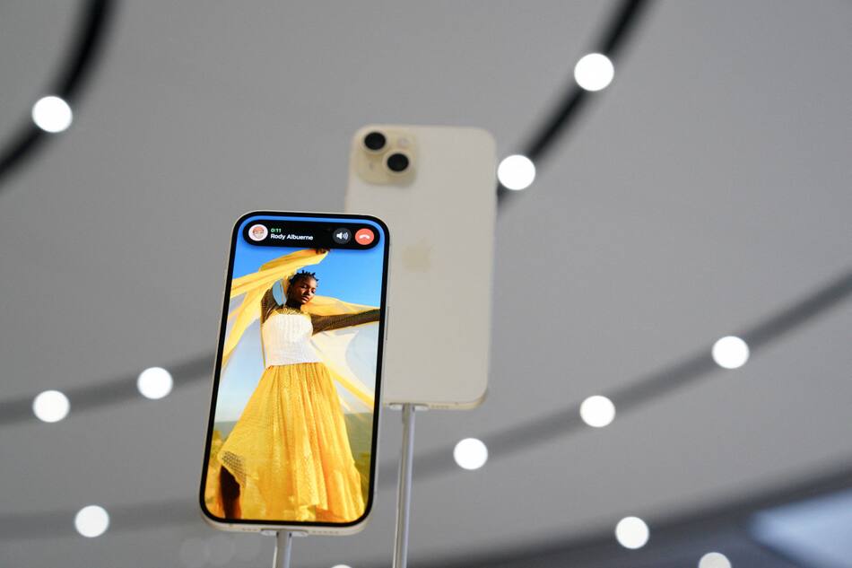 Nuevo iPhone 15. Foto: Reuteres