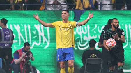 Cristiano Ronaldo en el Al Nassr. Foto: REUTERS.