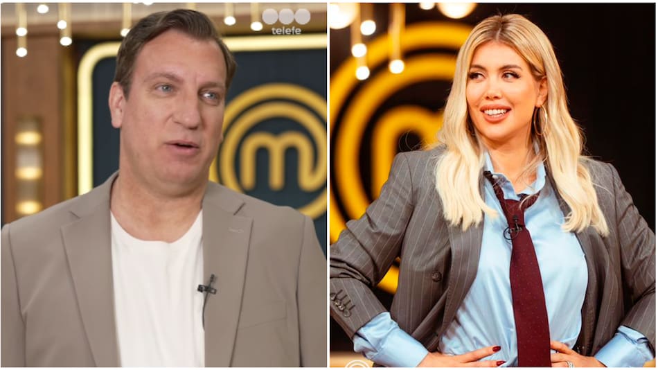Maxi López y Wanda Nara.
