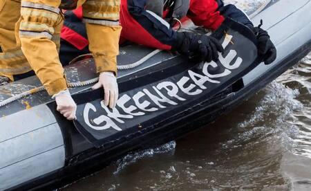 Greenpeace, organización. Foto: Reuters