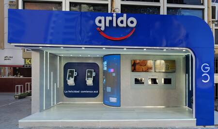 Grido inauguró la primera heladería automatizada en Córdoba. Foto: Grido.