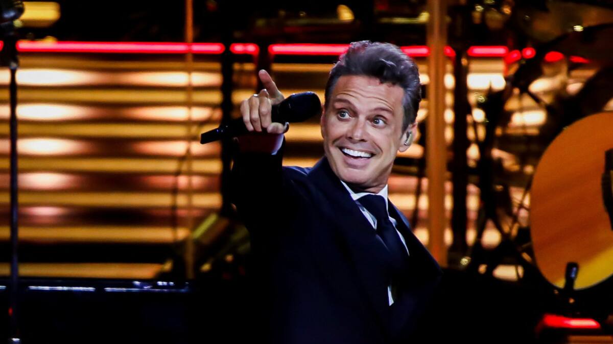 Luis Miguel en Argentina. Foto: Reuters.