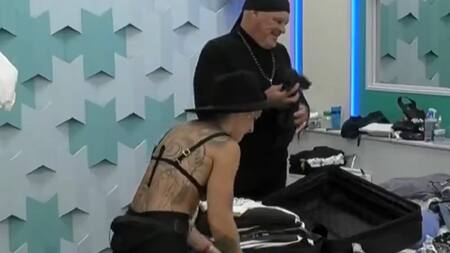 Furia y Alfa en Gran Hermano. Foto: captura Telefe.