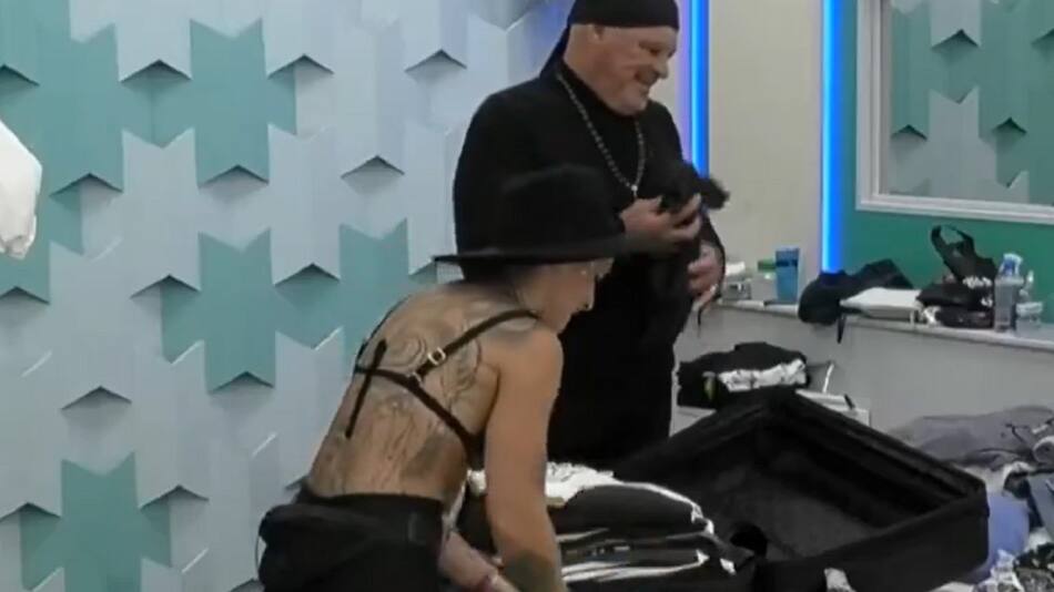 Furia y Alfa en Gran Hermano. Foto: captura Telefe.