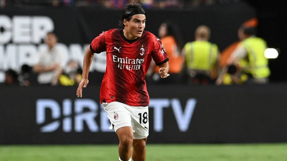 Luka Romero, futbolista. Foto: NA