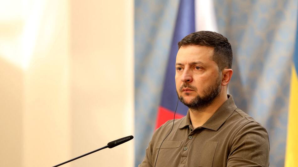 Volodimir Zelenski envió un nuevo mensaje a la OTAN. Foto: Reuters.