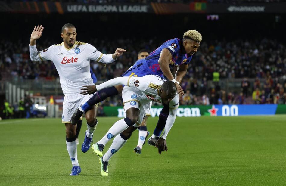 Europa League, Barcelona vs. Napoli, REUTERS