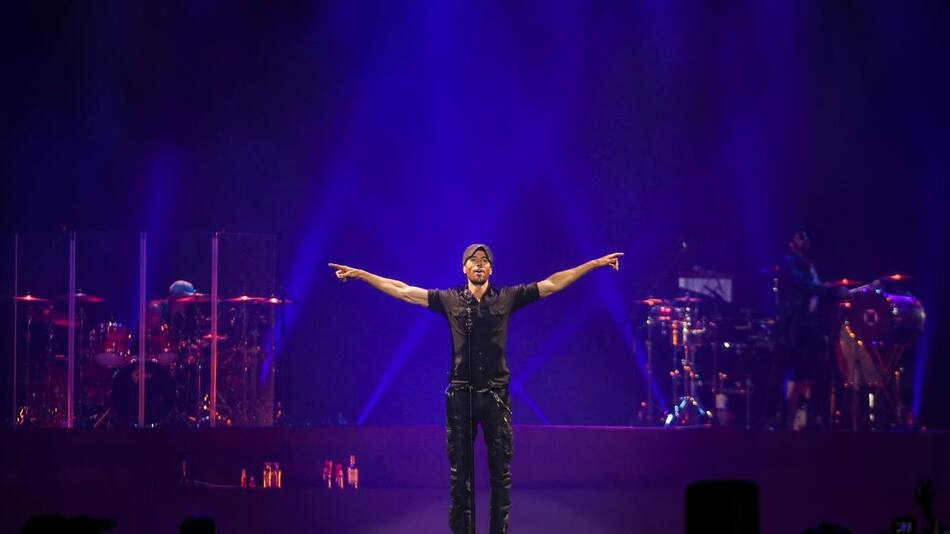 Enrique Iglesias, cantante. Foto: EFE.