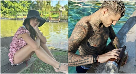 La China Suárez y Mauro Icardi. Foto: Instagram.