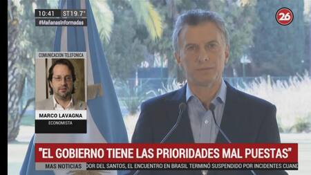 Marco Lavagna - Entrevista de Canal 26