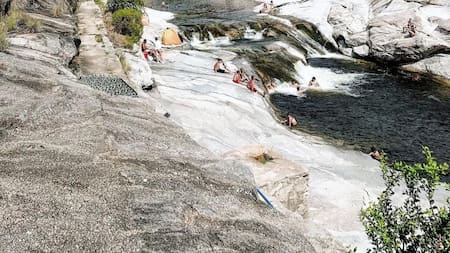 Balneario La Toma, en Tucumán. Foto: Instagram / balneariolatoma_.