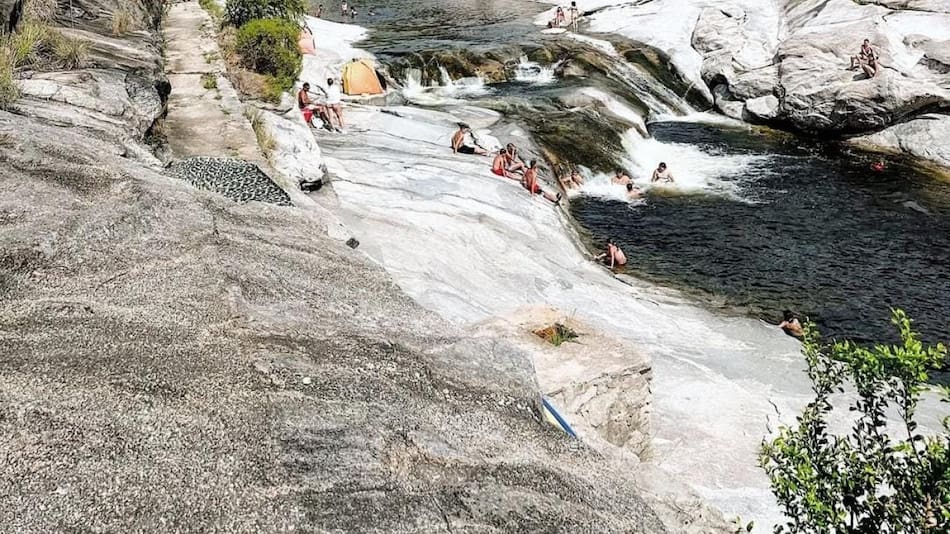 Balneario La Toma, en Tucumán. Foto: Instagram / balneariolatoma_.